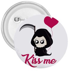 Cute Grim Reaper 3  Buttons