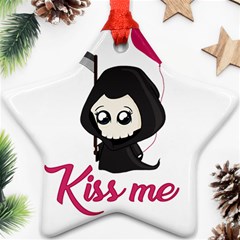 Cute Grim Reaper Ornament (Star)