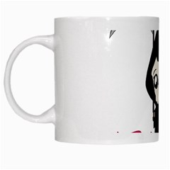 Cute Grim Reaper White Mugs