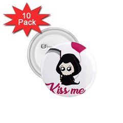 Cute Grim Reaper 1.75  Buttons (10 pack)