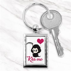 Cute Grim Reaper Key Chains (Rectangle) 