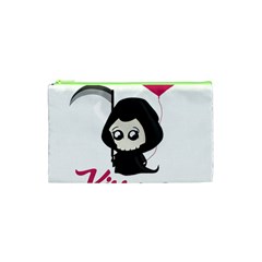 Cute Grim Reaper Cosmetic Bag (XS)