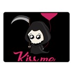 Cute Grim Reaper Fleece Blanket (Small) 50 x40  Blanket Front