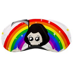 Cute Grim Reaper Sleeping Masks by Valentinaart