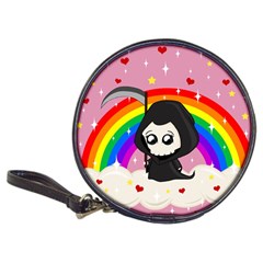 Cute Grim Reaper Classic 20-cd Wallets by Valentinaart