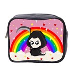 Cute Grim Reaper Mini Toiletries Bag 2-Side Front