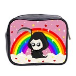 Cute Grim Reaper Mini Toiletries Bag 2-Side Back