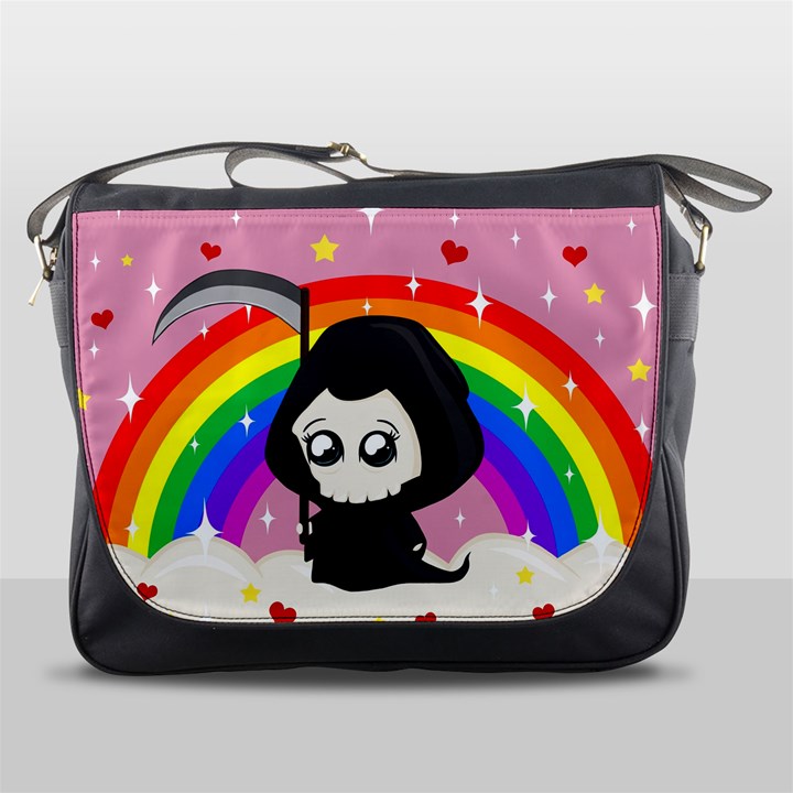 Cute Grim Reaper Messenger Bags