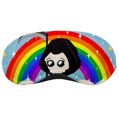 Cute Grim Reaper Sleeping Masks by Valentinaart