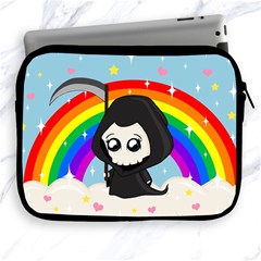 Cute Grim Reaper Apple Ipad 2/3/4 Zipper Cases by Valentinaart