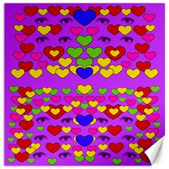 I Love This Lovely Hearty One Canvas 16  X 16   by pepitasart