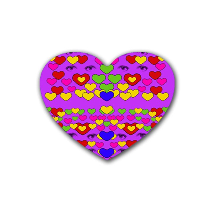 I Love This Lovely Hearty One Heart Coaster (4 pack) 