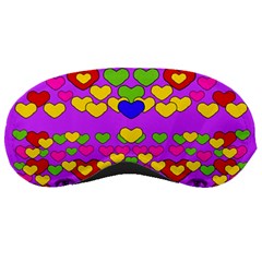 I Love This Lovely Hearty One Sleeping Masks by pepitasart