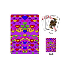 I Love This Lovely Hearty One Playing Cards (Mini) 