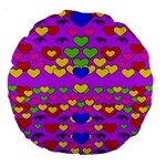 I Love This Lovely Hearty One Large 18  Premium Round Cushions Front