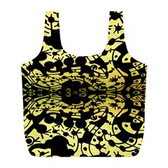 Dna Mirroir Full Print Recycle Bags (l)  by MRTACPANS