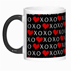 Xoxo Valentines Day Pattern Morph Mugs by Valentinaart