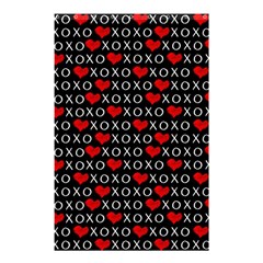 Xoxo Valentines Day Pattern Shower Curtain 48  X 72  (small)  by Valentinaart