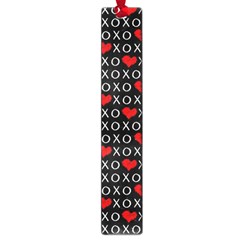 Xoxo Valentines Day Pattern Large Book Marks by Valentinaart