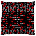 XOXO Valentines day pattern Standard Flano Cushion Case (One Side) Front