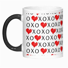 Xoxo Valentines Day Pattern Morph Mugs by Valentinaart