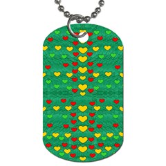 Love Is In All Of Us To Give And Show Dog Tag (two Sides) by pepitasart