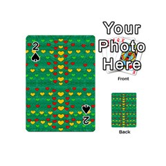 Love Is In All Of Us To Give And Show Playing Cards 54 (mini)  by pepitasart