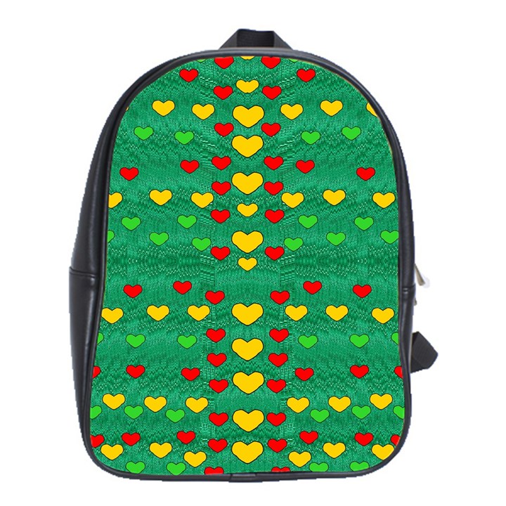 Love Is In All Of Us To Give And Show School Bag (XL)