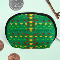 Love Is In All Of Us To Give And Show Accessory Pouches (medium)  by pepitasart