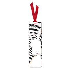 White Rabbit In Wonderland Small Book Marks by Valentinaart