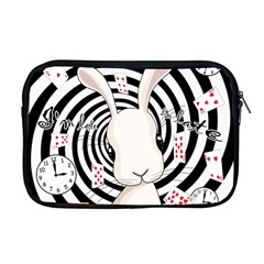 White Rabbit In Wonderland Apple Macbook Pro 17  Zipper Case by Valentinaart