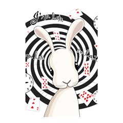 White Rabbit In Wonderland Shower Curtain 48  X 72  (small)  by Valentinaart