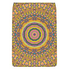 Wood Festive Rainbow Mandala Flap Covers (l)  by pepitasart