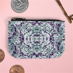 Modern Collage Pattern Mosaic Mini Coin Purses by dflcprints