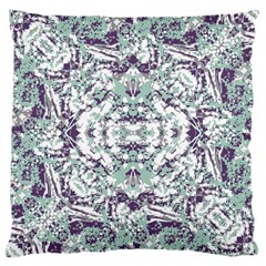 Modern Collage Pattern Mosaic Large Cushion Case (one Side) by dflcprints