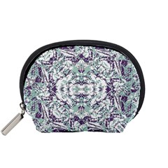 Modern Collage Pattern Mosaic Accessory Pouches (small)  by dflcprints