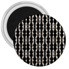 Wavy Stripes Pattern 3  Magnets by dflcprints