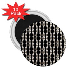 Wavy Stripes Pattern 2 25  Magnets (10 Pack)  by dflcprints