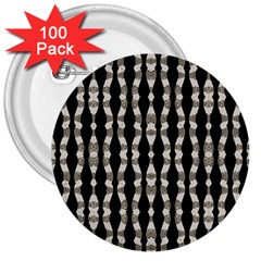 Wavy Stripes Pattern 3  Buttons (100 Pack)  by dflcprints