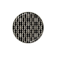 Wavy Stripes Pattern Hat Clip Ball Marker by dflcprints