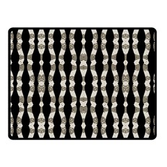 Wavy Stripes Pattern Fleece Blanket (small) by dflcprints