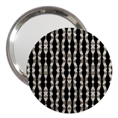 Wavy Stripes Pattern 3  Handbag Mirrors by dflcprints