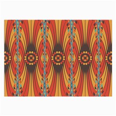 Geometric Extravaganza Pattern Large Glasses Cloth (2-side) by linceazul