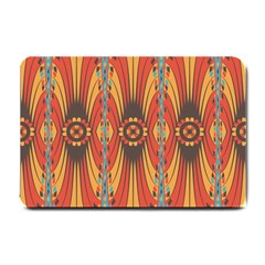 Geometric Extravaganza Pattern Small Doormat  by linceazul