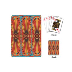 Geometric Extravaganza Pattern Playing Cards (mini)  by linceazul