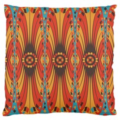 Geometric Extravaganza Pattern Large Cushion Case (one Side) by linceazul