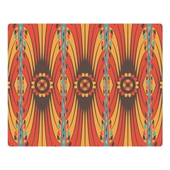 Geometric Extravaganza Pattern Double Sided Flano Blanket (large)  by linceazul