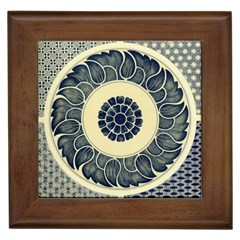 Background Vintage Japanese Framed Tiles by Nexatart