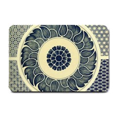 Background Vintage Japanese Small Doormat  by Nexatart