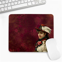 Vintage Edwardian Scrapbook Large Mousepads by Nexatart